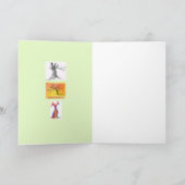 木エネルギーX 5つのイメージの挨拶状 カード (内部)