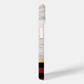 木エレガントモダン金ゴールドバッファロープレイド名 Case-Mate iPhoneケース (裏面 / 右)