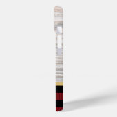 木エレガントモダン金ゴールドバッファロープレイド名 Case-Mate iPhoneケース (裏面 / 左)