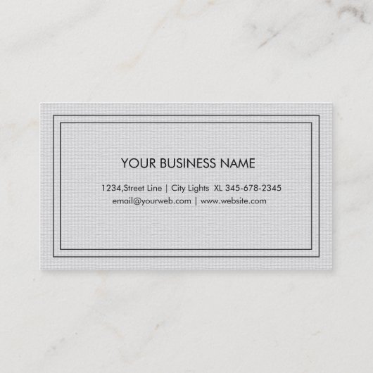 木エレガント庭の芝生のロ気にゴの風景 名刺 (裏面)