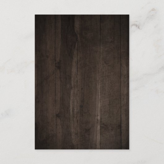 木エレガント素朴糸が緑に点灯 エンクロージャーカード (裏面)