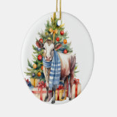 木オーナメントふくらはぎオーナメント セラミックオーナメント (右)