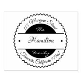 木カスタマイズ製ゴム印 ラバースタンプ (インプリント)