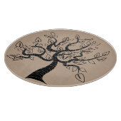 木カスタム付き板 カッティングボード (角)