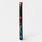 木カラフルと川絵画の Case-Mate iPhoneケース (裏面/左)