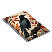 木カラフルに刺された烏 ノートブック (右側)