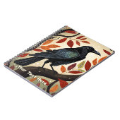 木カラフルに刺された烏 ノートブック (左側)