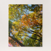 木カラフルの上 ジグソーパズル (縦)