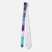 木カラフルモダン粒の背景#34 ネクタイ (裏面)