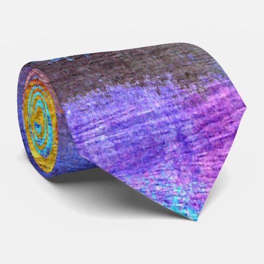木カラフルモダン粒の背景#55 ネクタイ (ロール)