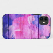 木カラフル材にア絵画クリル#5 Case-Mate iPhoneケース (裏面(横))