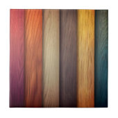 木カラフル瓦 タイル (正面)