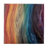 木カラフル瓦 タイル (正面)