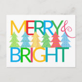 木カラフル類の休日はがき シーズンポストカード (正面)