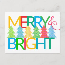 木カラフル類の休日はがき シーズンポストカード
