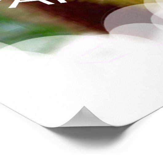 木カンガルー ポスター (角)