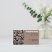 木サービスかまきの名刺 名刺 (スタンド正面)