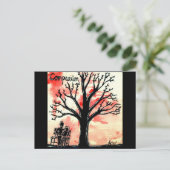 木シリーズ: 同情 ポストカード (スタンド正面)