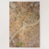 木ジグソーの風光明媚な天頂のパズル ジグソーパズル (縦)