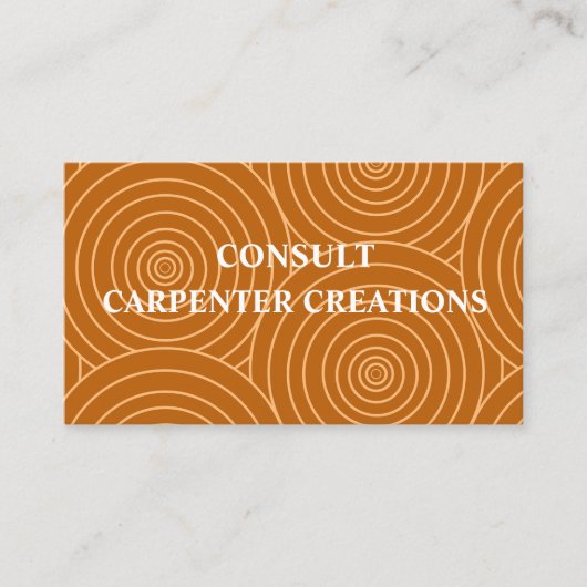 木スタイリッシュモダン工工プロフェッショナル 名刺 (正面)