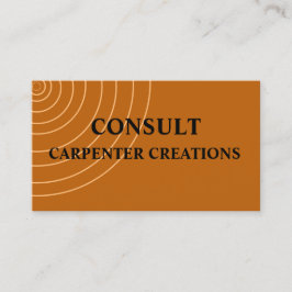 木スタイリッシュモダン工工プロフェッショナル 名刺