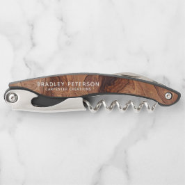 木スタイリッシュモダン工工建築 ソムリエナイフ