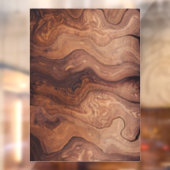 木スタイリッシュモダン工背景 ウィンドウサイン (シート2)