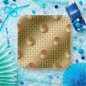 木ネズミの年 ペーパープレート (パーティー)