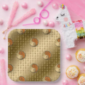 木ネズミの年 ペーパープレート (パーティー)