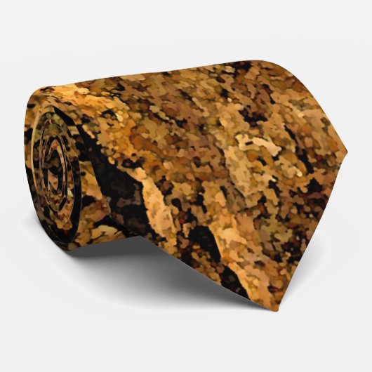 木パターン ネクタイ (ロール)