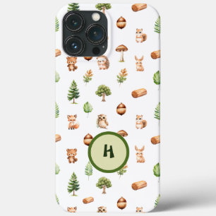 木パーソナライズされた陸動物 iPhone 13 PRO MAXケース