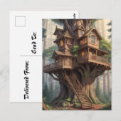 木ビクトリアンの家 ポストカード (正面/裏面)