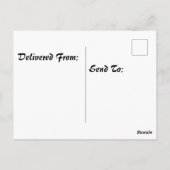 木ビクトリアンの家 ポストカード (裏面)