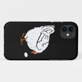 木ビクトリアン切り白鶏と卵 Case-Mate iPhoneケース (裏面(横))