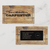 木フェイク板の組織 名刺 (正面/裏面)