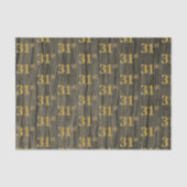 木フェイク、フェイク金ゴールド31位(31位)イベント 薄葉紙 (正面)