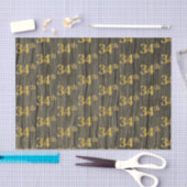 木フェイク、フェイク金ゴールド34位(34位)イベント 薄葉紙 (クラフト)