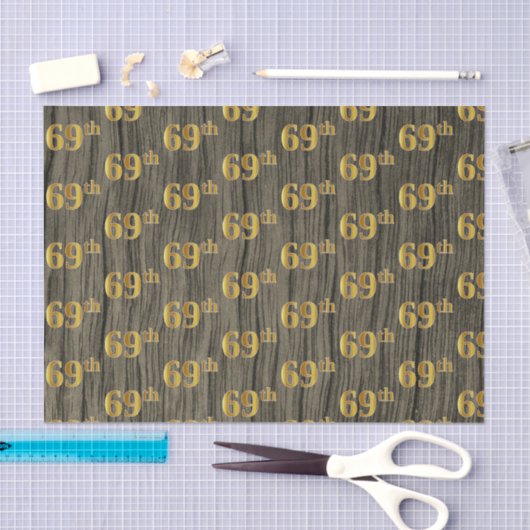 木フェイク、フェイク金ゴールド69日(第69回)イベント 薄葉紙 (クラフト)