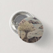 木ボタン 缶バッジ (正面&裏面)