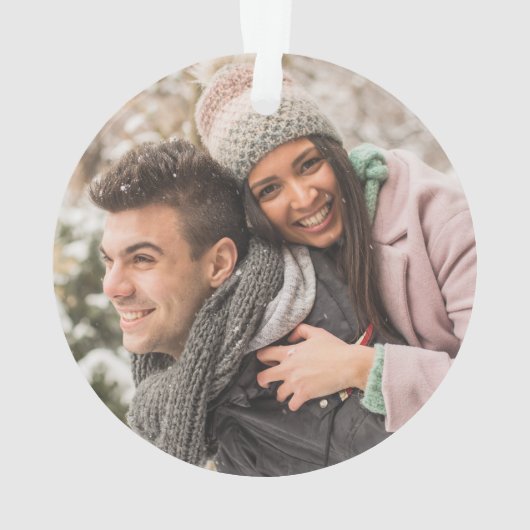 木ミニマルとメリー新結婚した婚のクリスマス オーナメント (裏面)