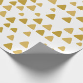 木ミニマルのクリスマスプレゼント ラッピングペーパー (角)