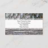 木ミニマル製ストライプ内意匠ブシン 名刺 (裏面)