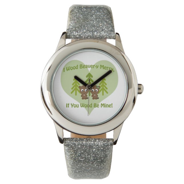 木メリーのもし玉は我が家だ 腕時計 (正面)