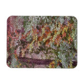 木モザイク マグネット (横)