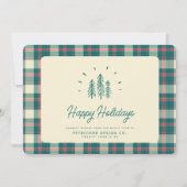 木モダン素朴お洒落レトロ格子事業 シーズンカード (正面)