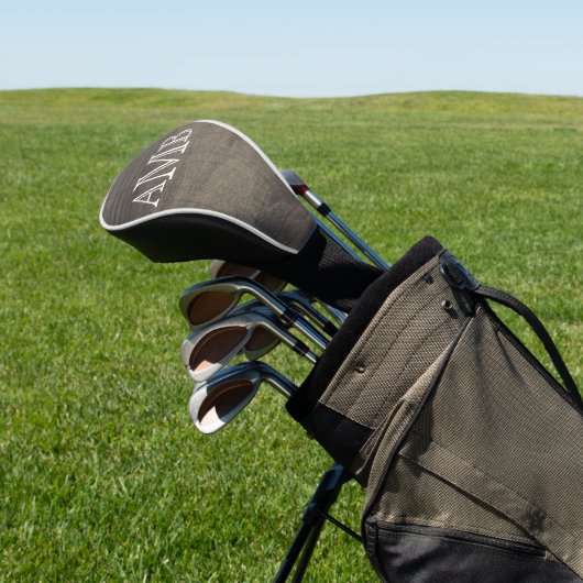 木モノグラムのの外観 ゴルフヘッドカバー (インサイチュ)