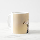 木リス コーヒーマグカップ (正面左)