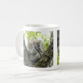 木リス コーヒーマグカップ (正面左)