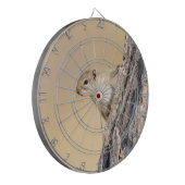 木リス ダーツボード (正面左)