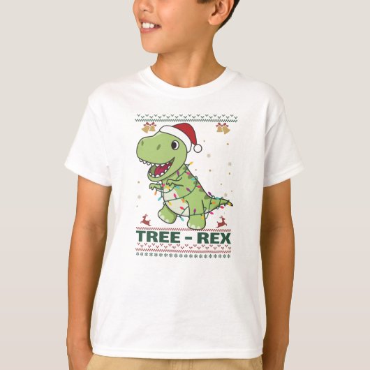 木レックスおもしろいプンTレックス Tシャツ (正面)